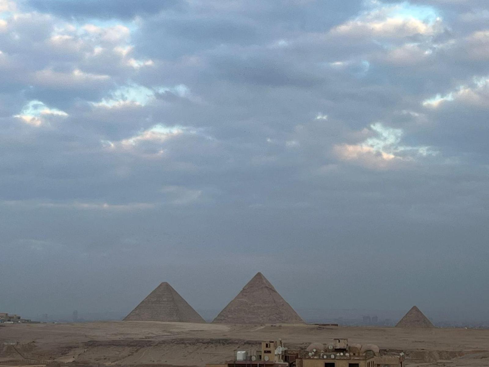 Panorama 3 Pyramids View Inn Giza Eksteriør billede