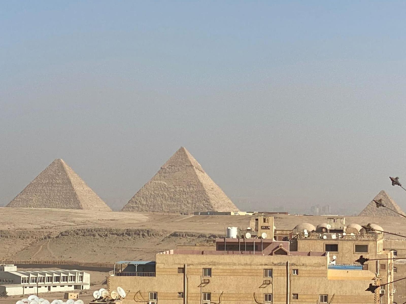 Panorama 3 Pyramids View Inn Giza Eksteriør billede